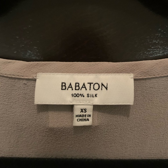 Aritzia Babaton Leif silk blouse - Picture 3 of 4